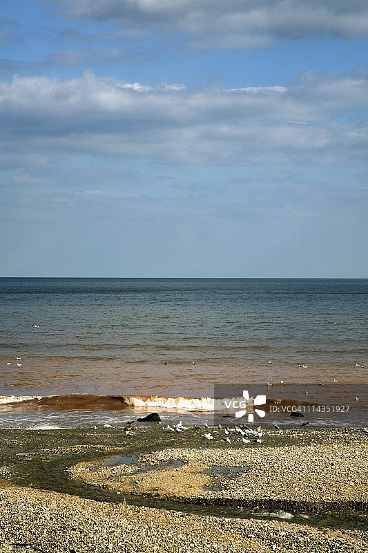 英国德文郡西德茅斯图片素材