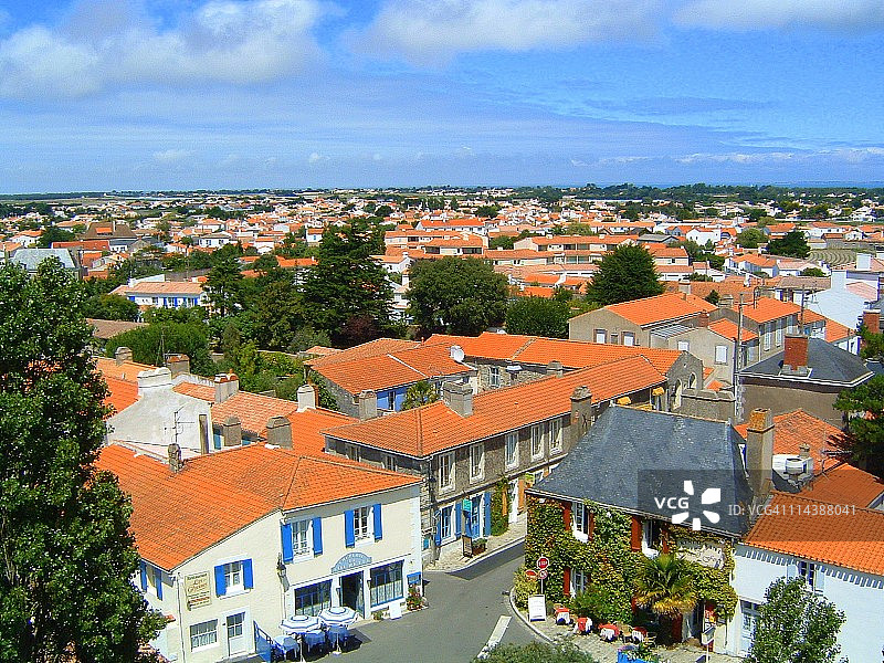 法国乡村屋顶图片素材