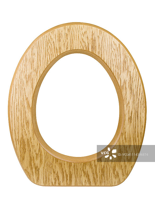 独立木制马桶座图片素材