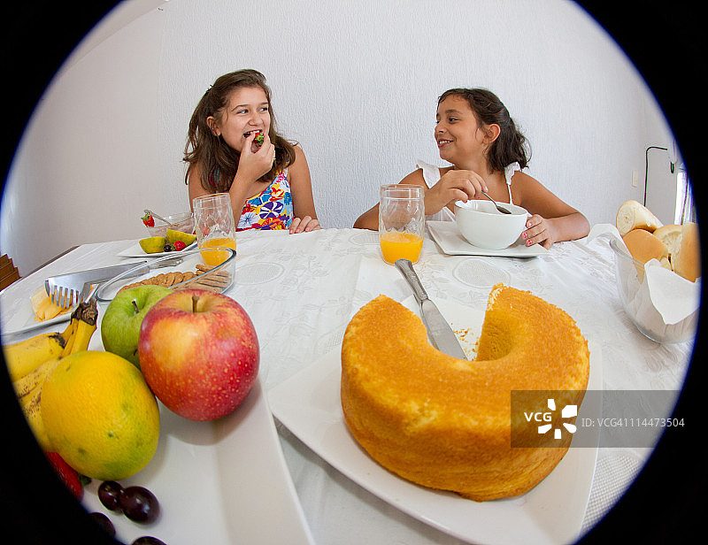 家庭的早餐图片素材