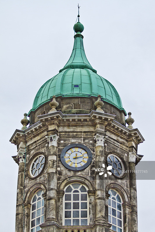 都柏林城堡的钟楼图片素材