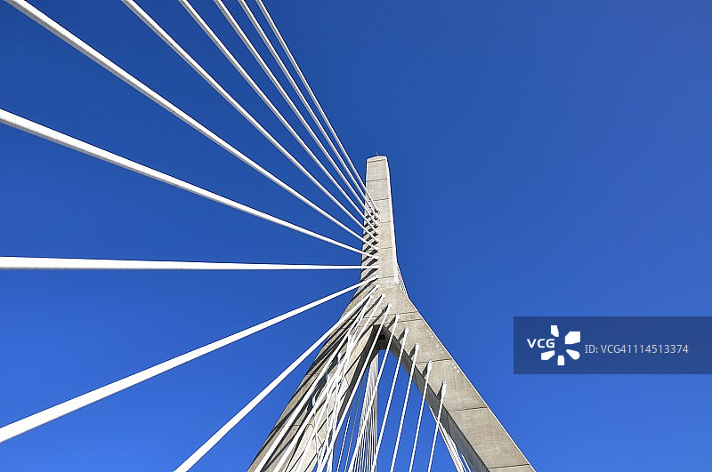 伦纳德·P·扎金邦克山纪念大桥图片素材