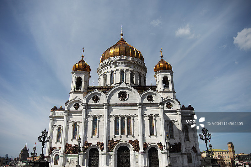 莫斯科克里姆林宫天使长大教堂图片素材