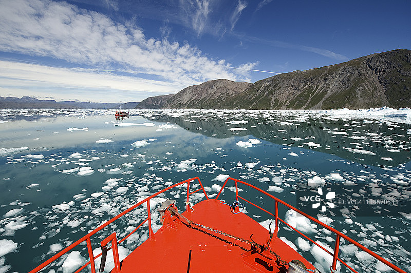 纳萨尔苏瓦克浮冰图片素材