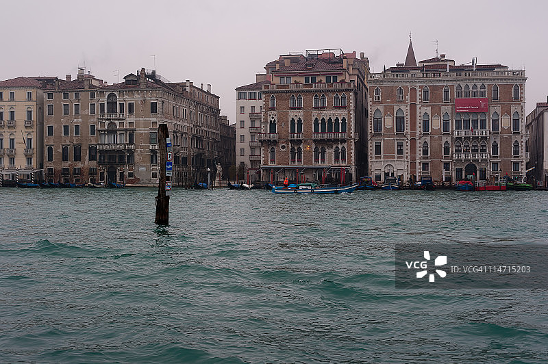 威尼斯双年展和大运河图片素材
