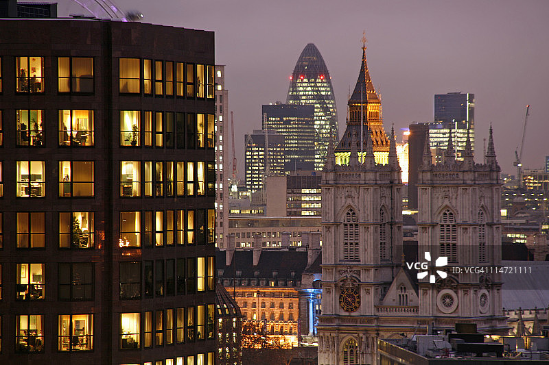 伦敦威斯敏斯特图片素材