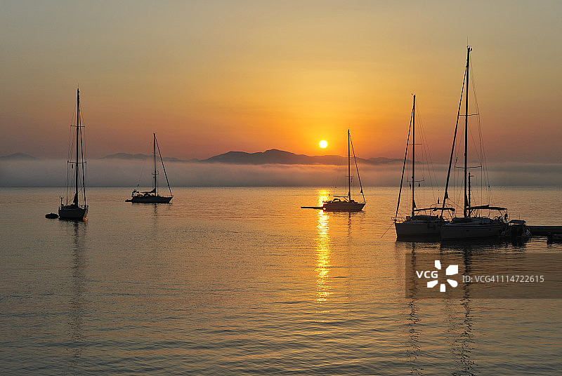 希腊帕克索斯岛罗戈斯图片素材