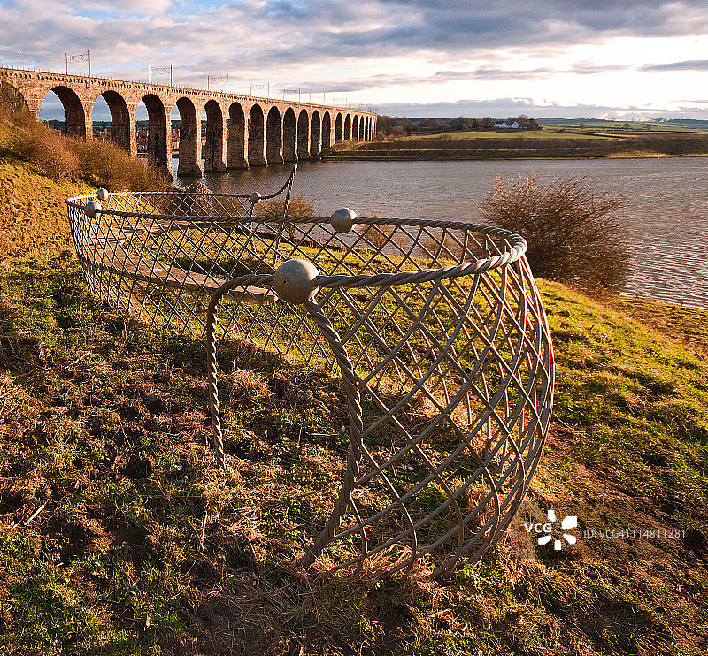 皇家边境桥图片素材