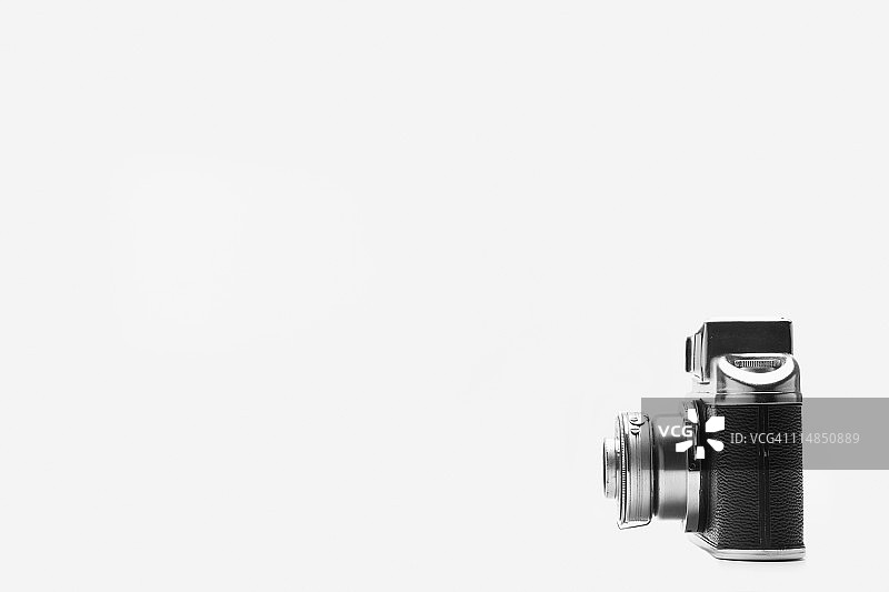 复古相机摄影棚拍摄图片素材