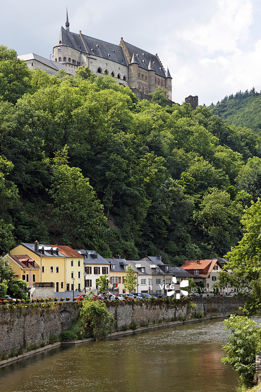 维安登城堡图片素材