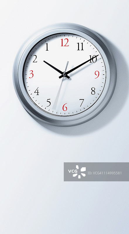 倒转的时钟（数字倒退）图片素材