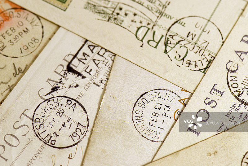 1908年宾夕法尼亚州匹兹堡邮戳图片素材