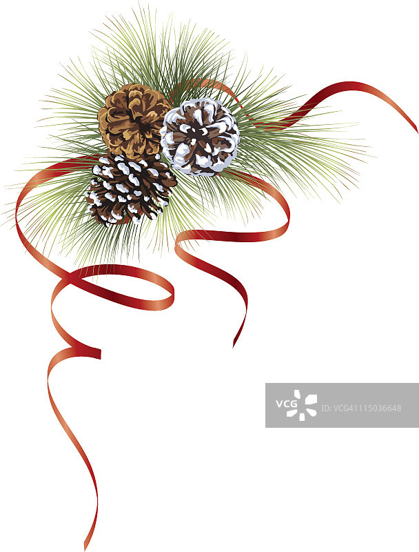 松果装饰图片素材