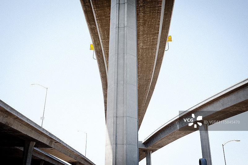 高速公路连接立交桥图片素材