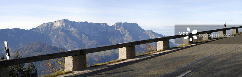 奥地利山区街道图片素材