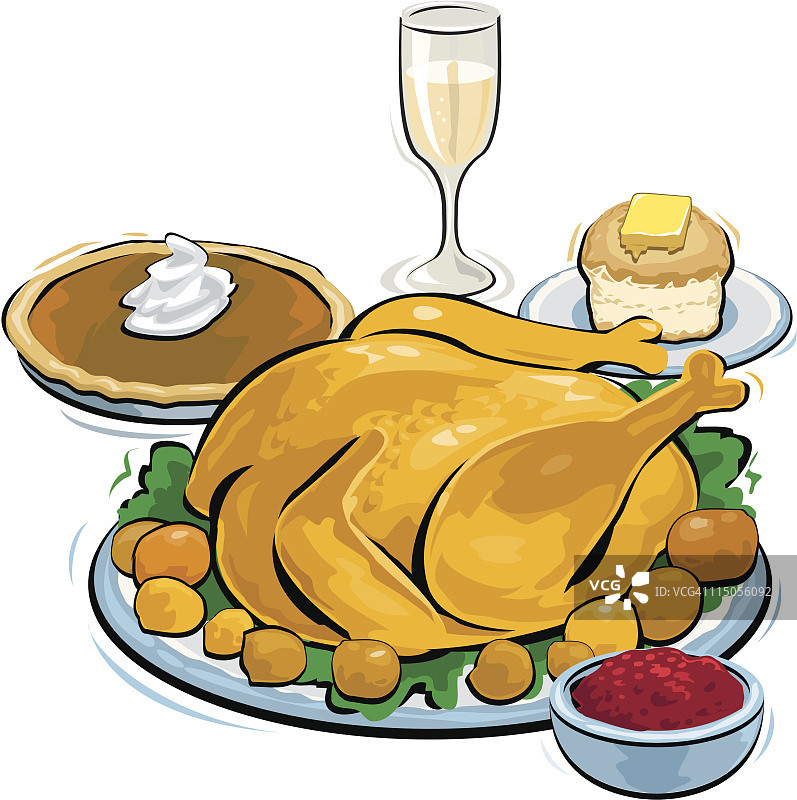 感恩节晚餐图片素材