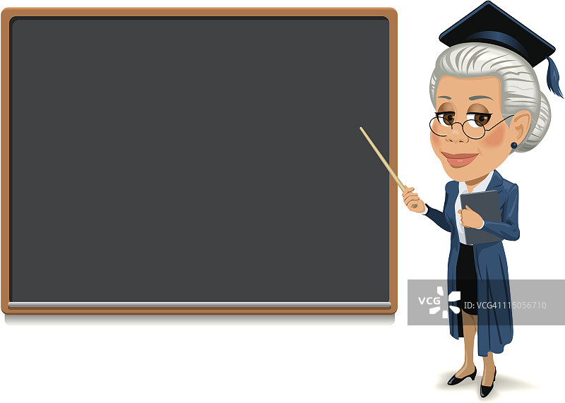 女教授图片素材