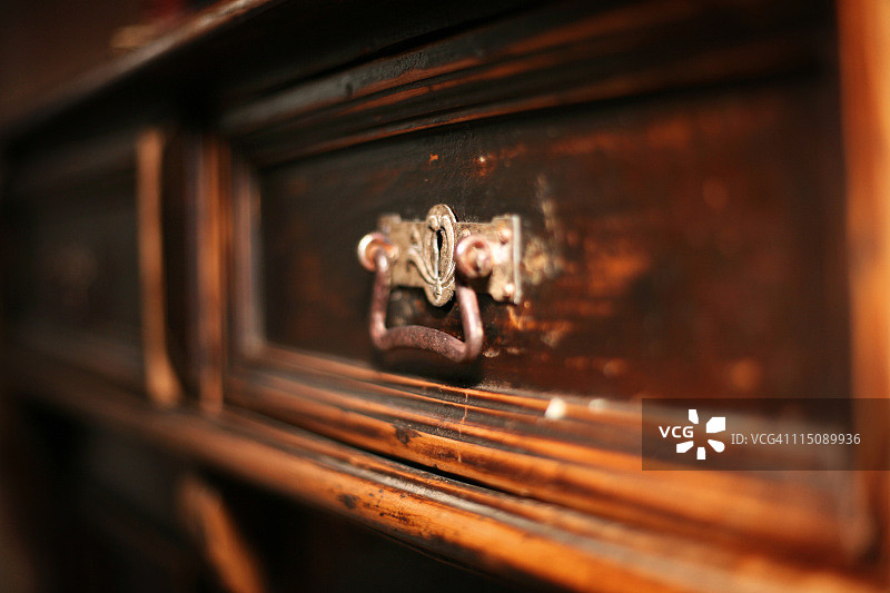 古董抽屉内饰图片素材