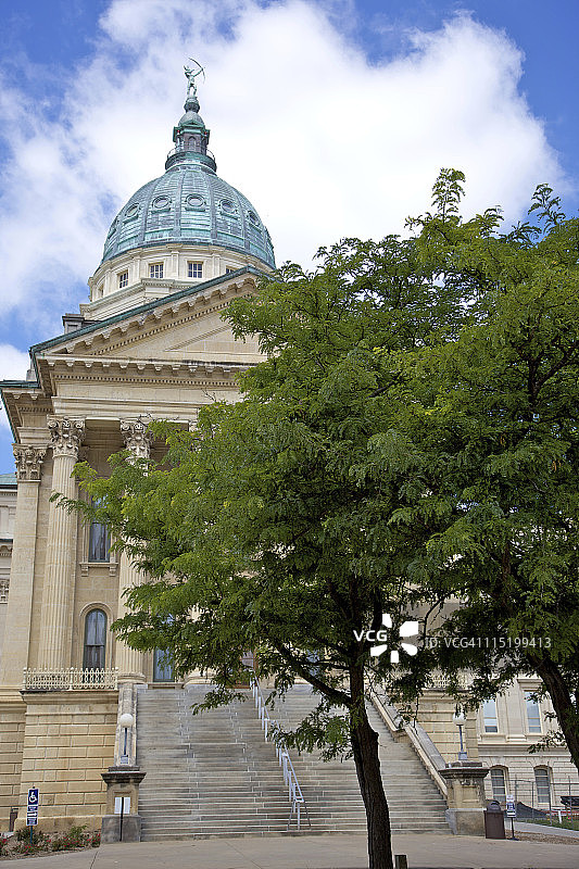 堪萨斯州议会大厦 - 托皮卡图片素材