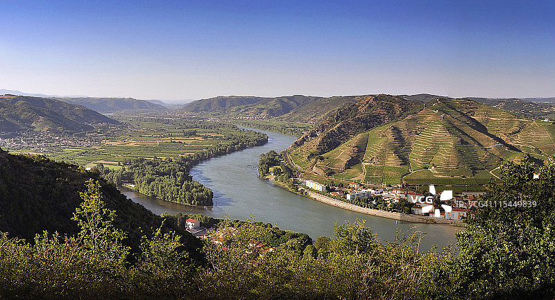 葡萄酒山谷图片素材
