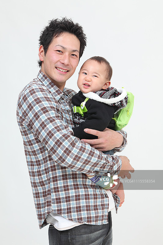 现代家庭合影图片素材