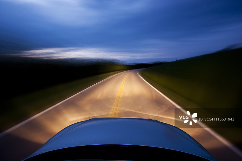 弗吉尼亚州谢南多厄国家公园天际线公路图片素材