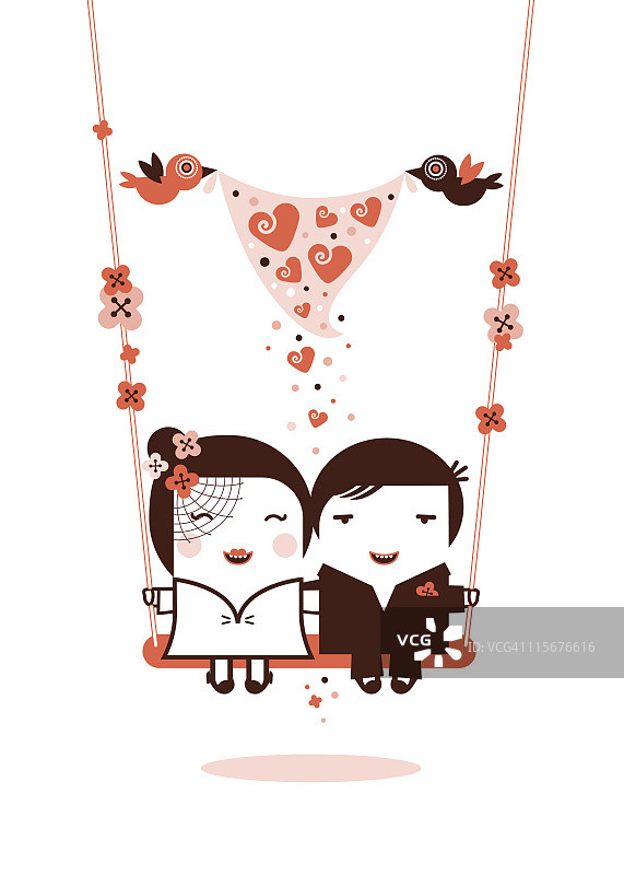 新婚夫妇图片素材