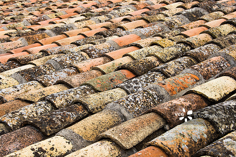 瓦屋顶图片素材