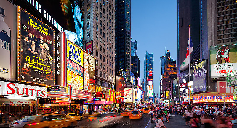 纽约时代广场图片素材