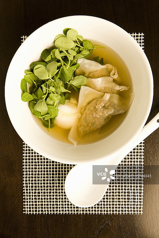 饺子汤（馄饨汤）图片素材