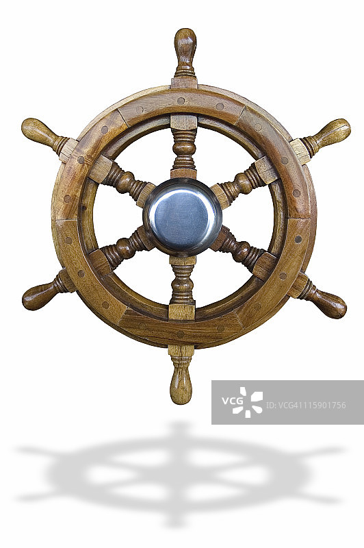 船舵（带剪切路径）图片素材