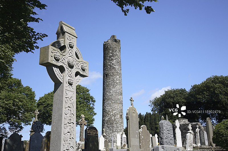 爱尔兰莫纳斯泰博伊斯十字架1图片素材