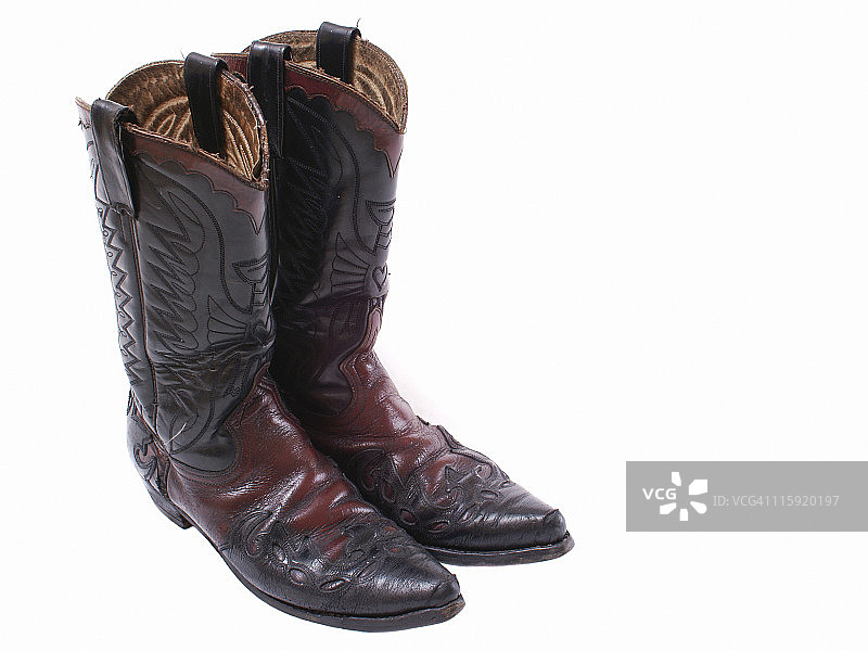 牛仔靴图片素材