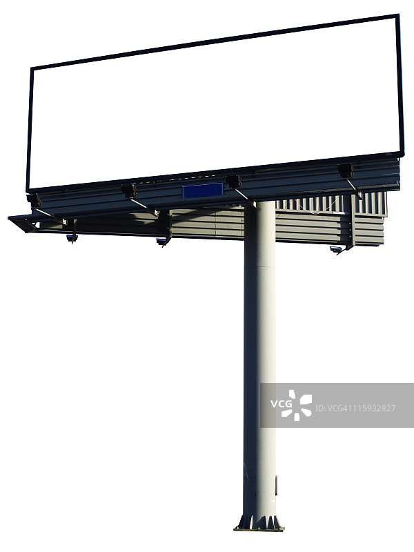 大型空白广告牌图片素材