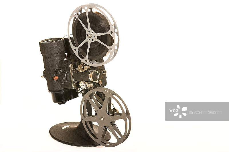 老式16毫米电影放映机 - 横版图片素材
