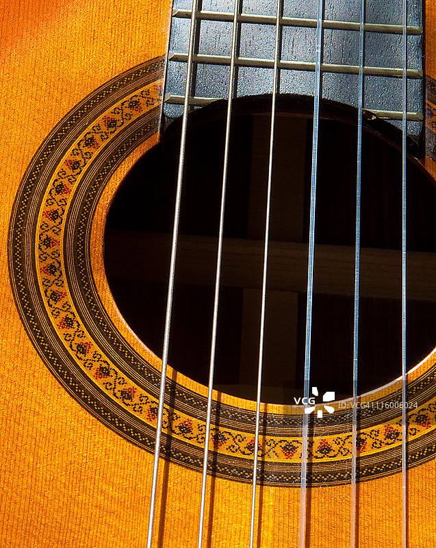 吉他音孔图片素材