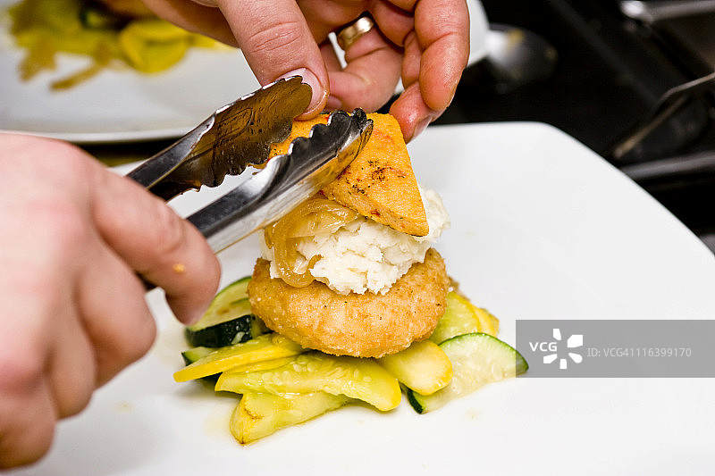 准备素食特色菜图片素材