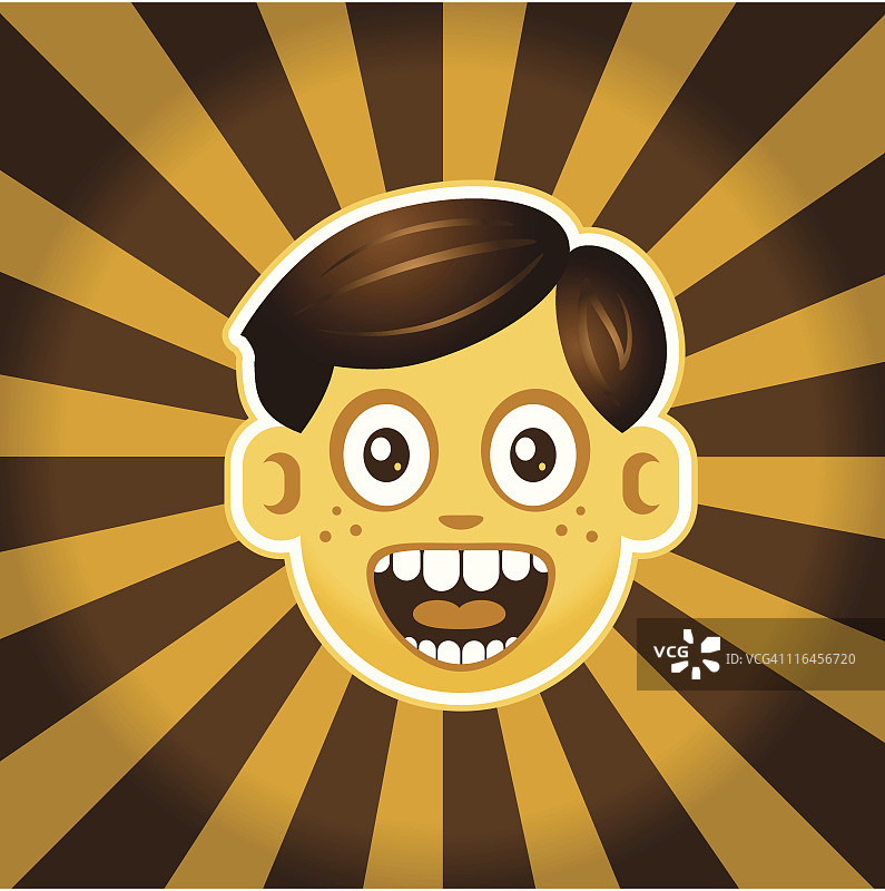 雀斑的喜悦图片素材