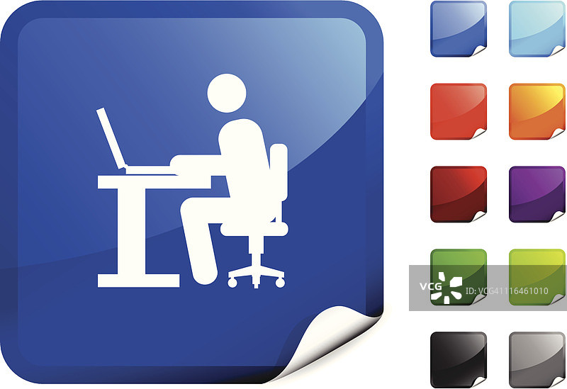 上班族免版税矢量艺术插画图片素材