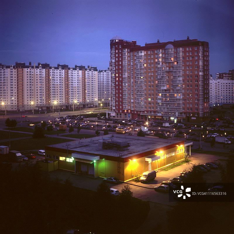 夜间商店图片素材