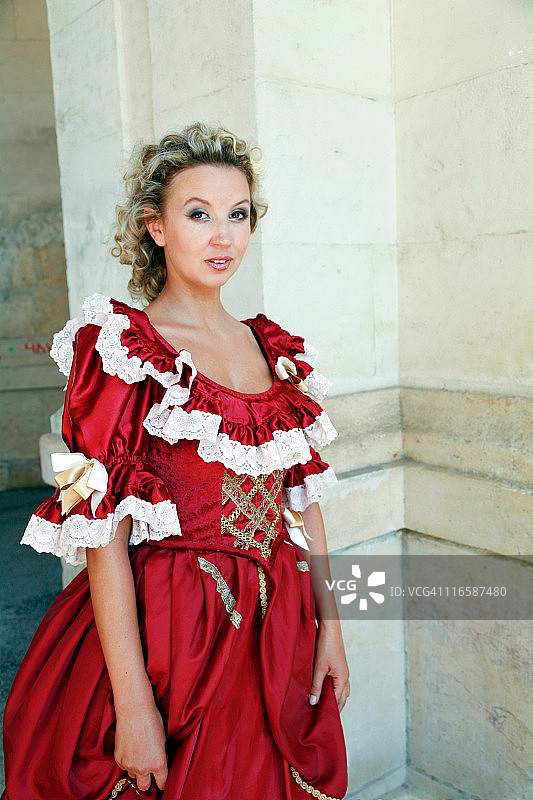 法式美人图片素材