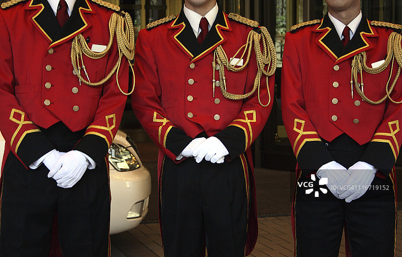 酒店服务员图片素材