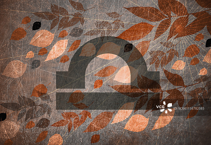 占星天秤座图片素材