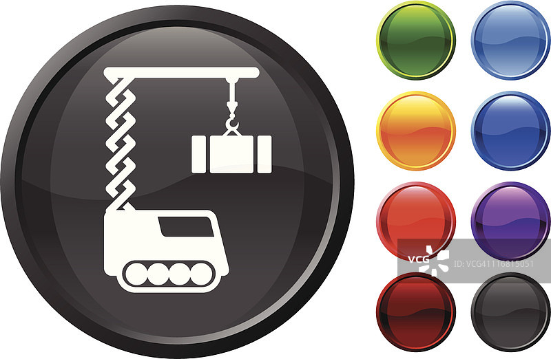 免版税建筑起重机矢量素材图片素材