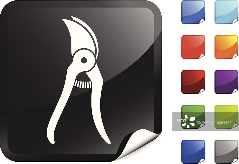 修枝剪免版税矢量图图片素材