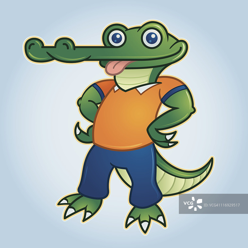 吉尔伯特鳄鱼图片素材