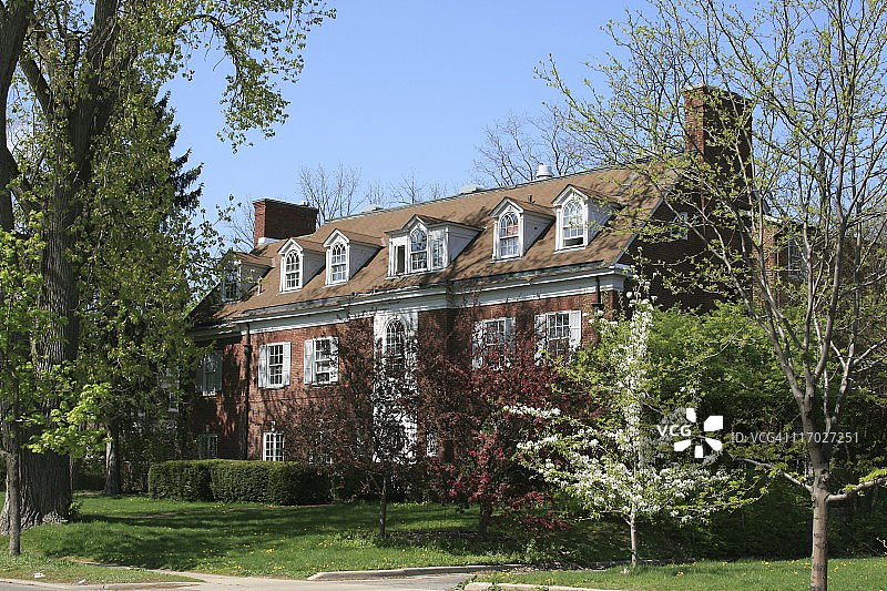 密歇根大学联谊会所（安娜堡）图片素材