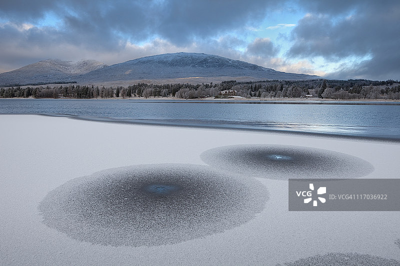 图拉湖风光图片素材