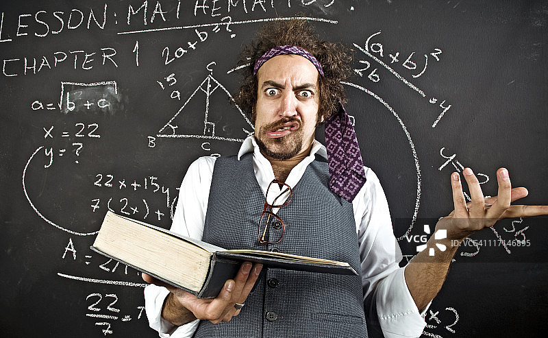 疯狂的学生图片素材