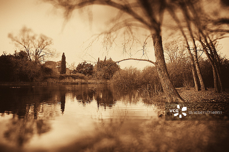 宁法湖图片素材